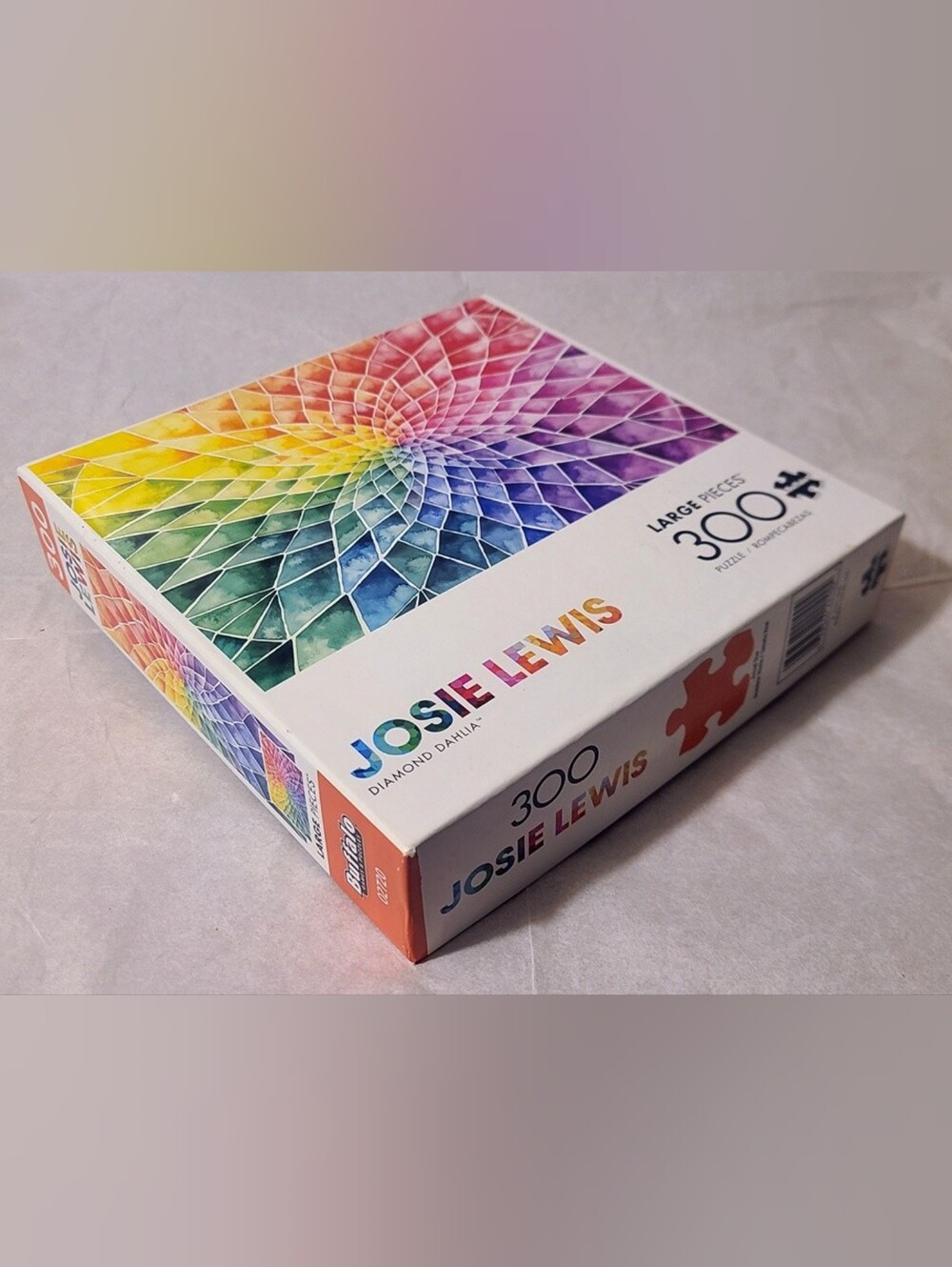 300pcs Jigsaw Puzzle - Josie Lewis - Diamond Dahlia